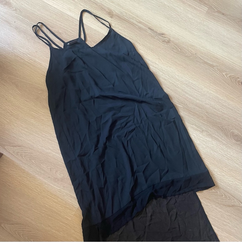 Sparkle & Fade High Low Slip Dress